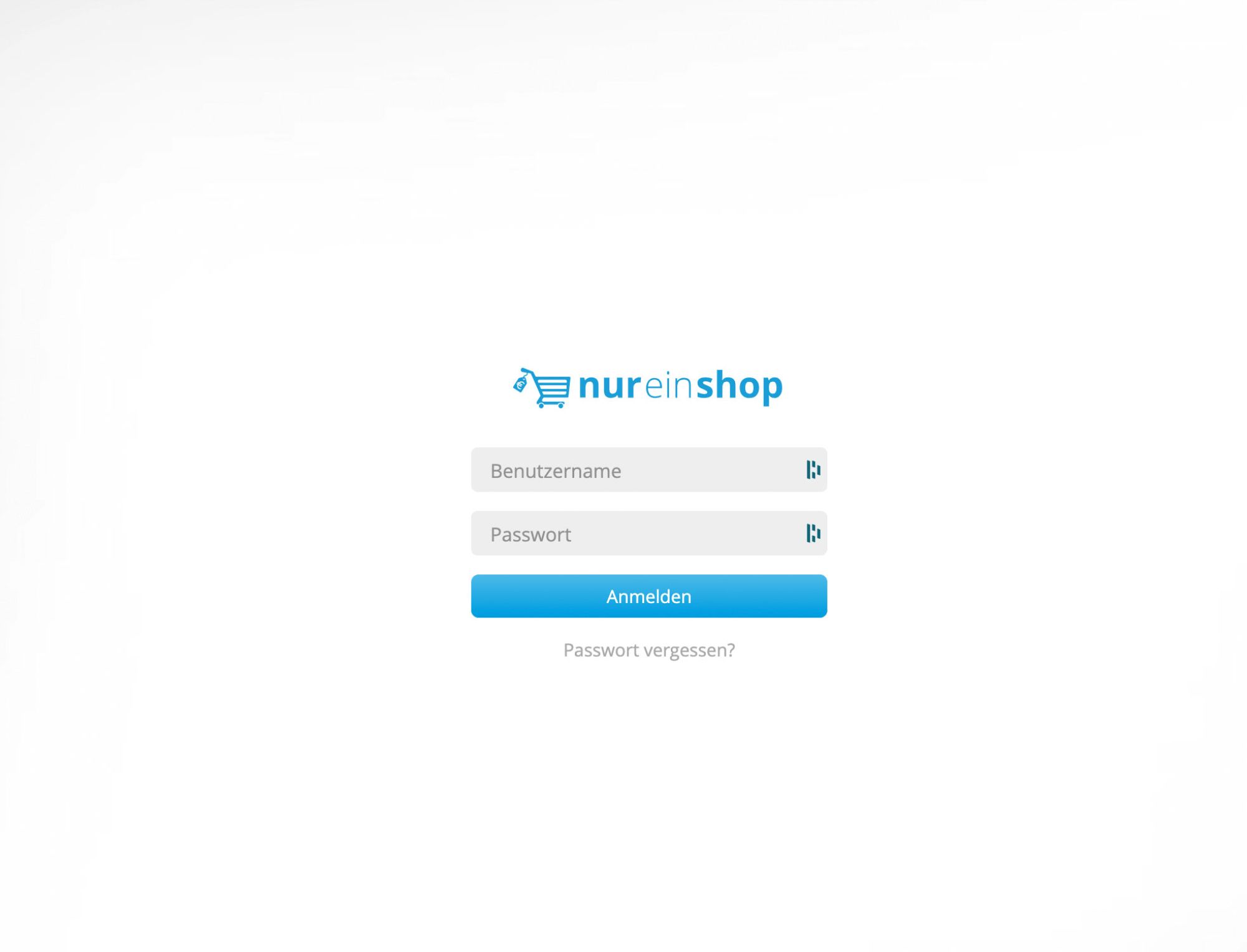 Login-Fläche Login-Fläche Screenshot