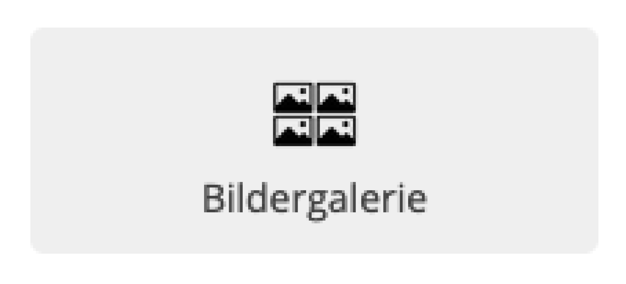 Button Bildergalerie mit Icon