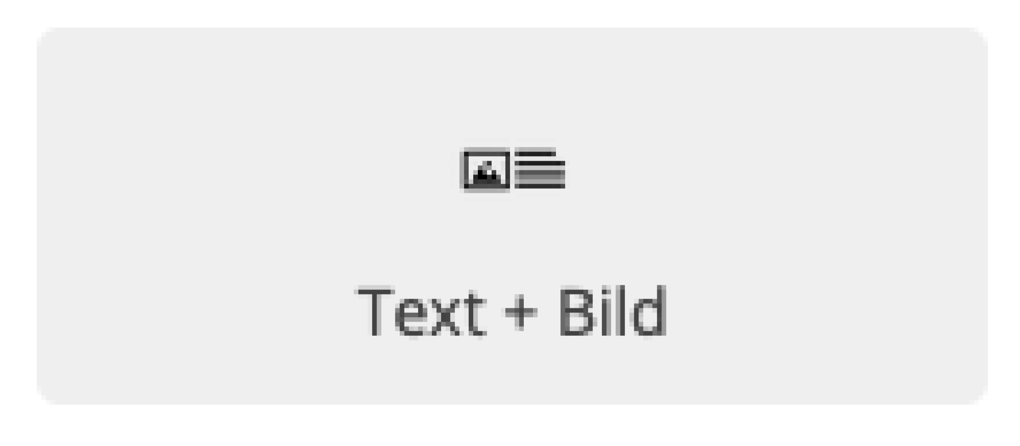Button Text + Bild mit Icon