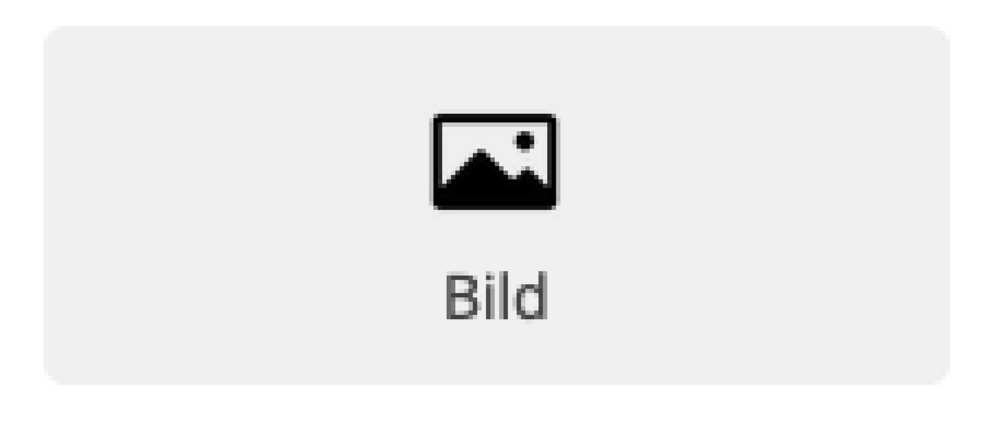 Button Bild mit Icon